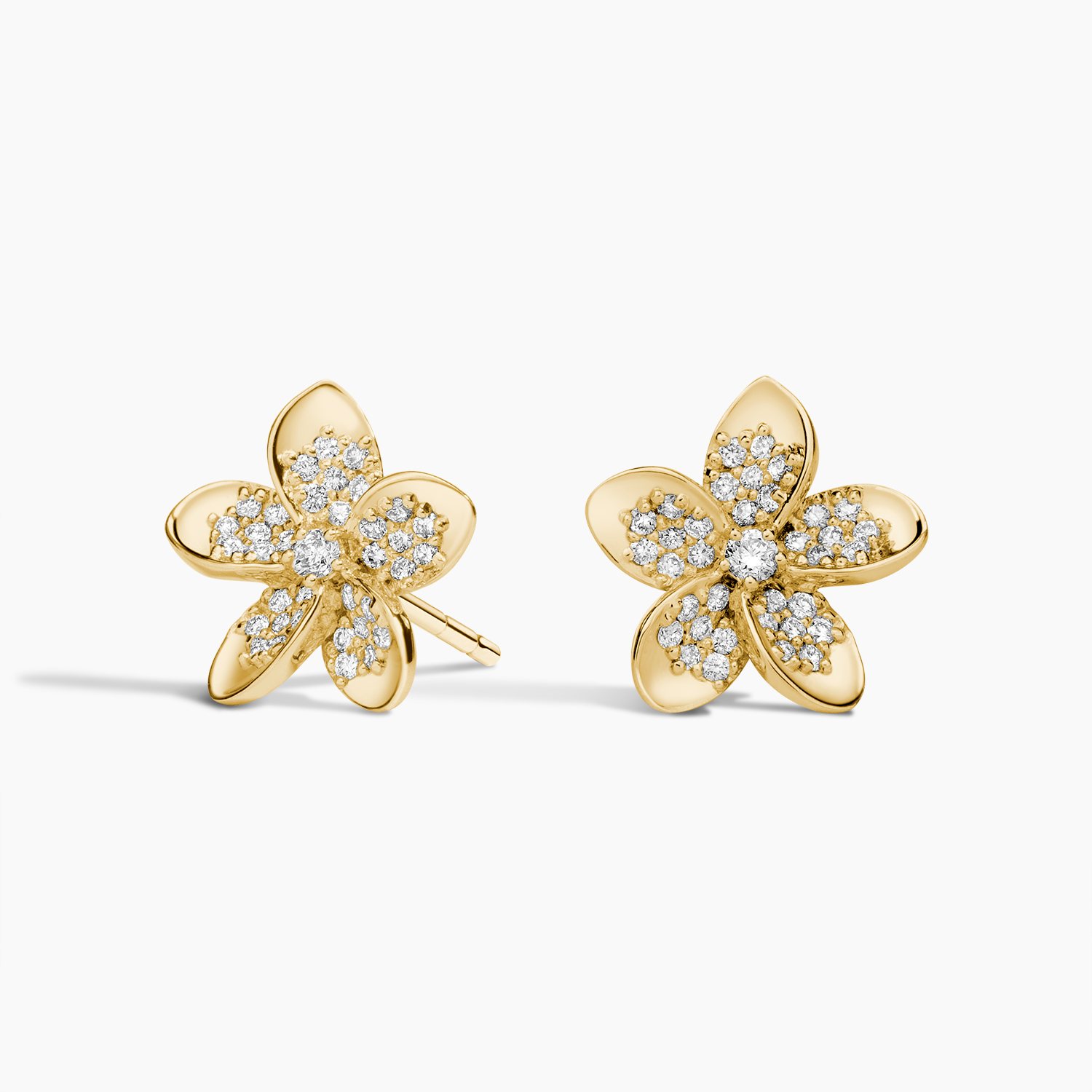 Blossom Diamond Stud Earrings