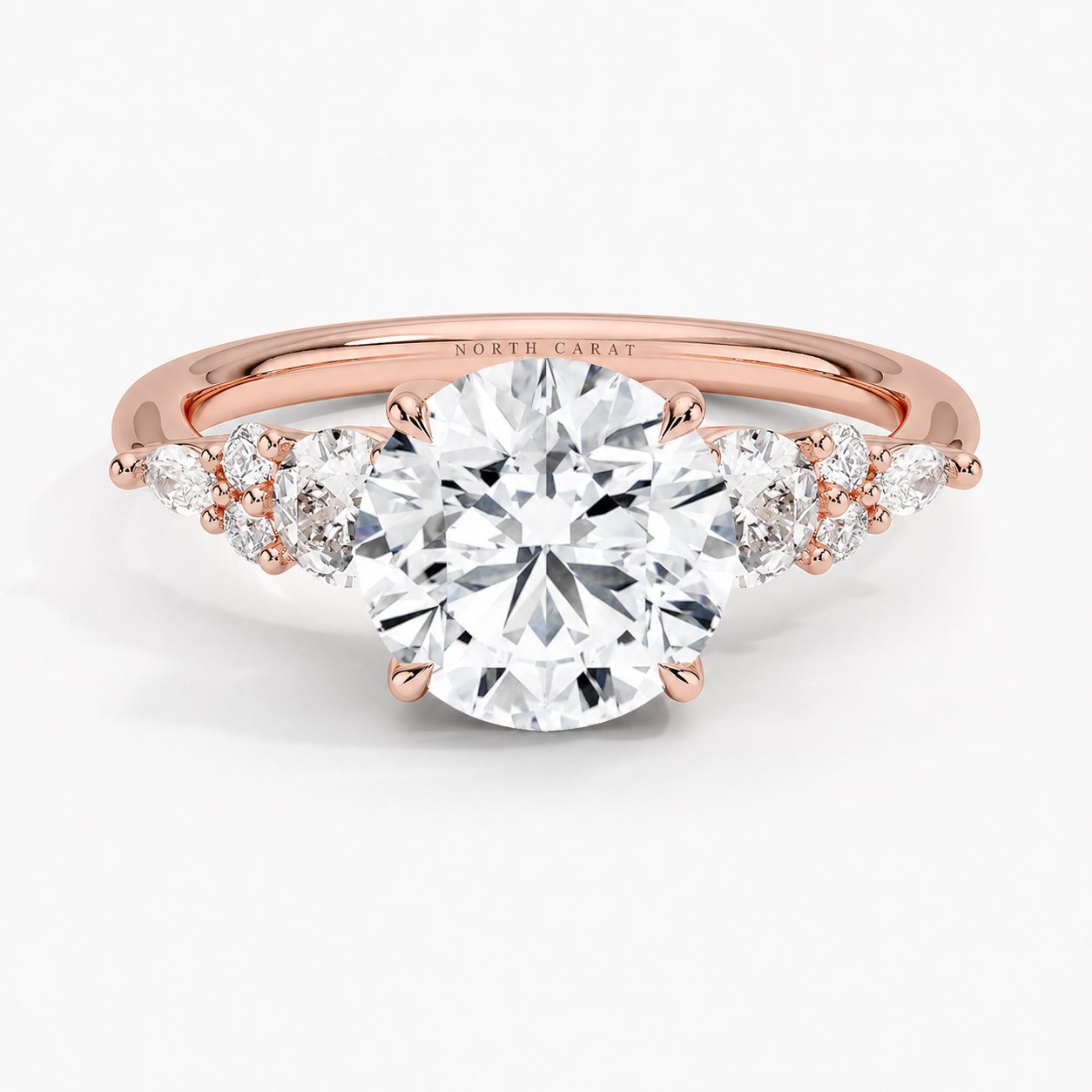 Round Trilogy Diamond Ring