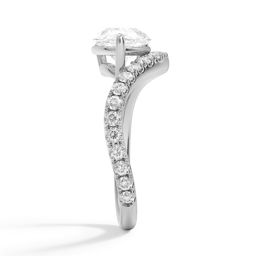 Cathedral Profile Diamond Ring