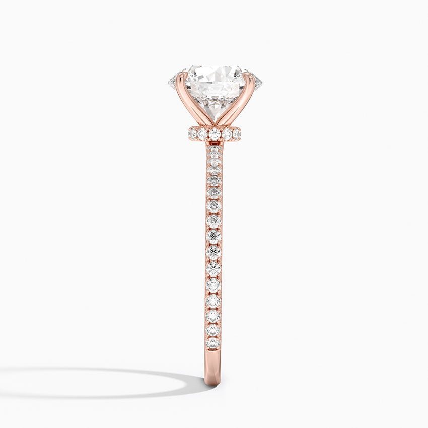 Three Quarter Pavé Ring