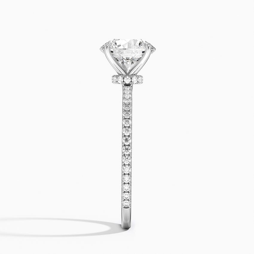 Three Quarter Pavé Ring