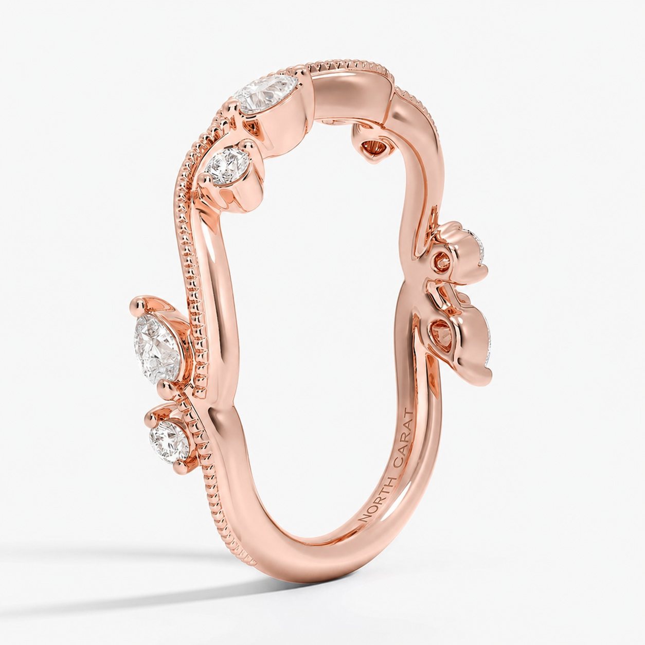 Vintage Vine Diamond Band