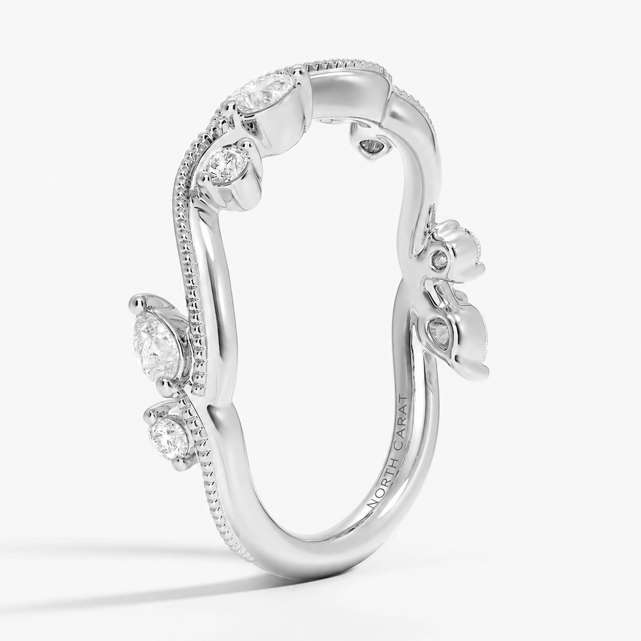 Vintage Vine Diamond Band