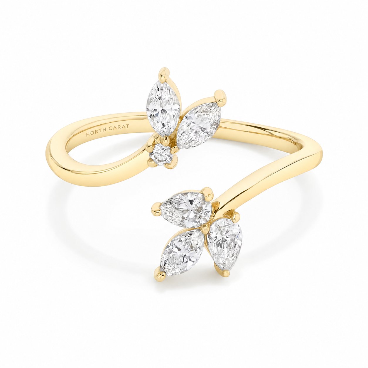 Butterfly Vine Open Ring