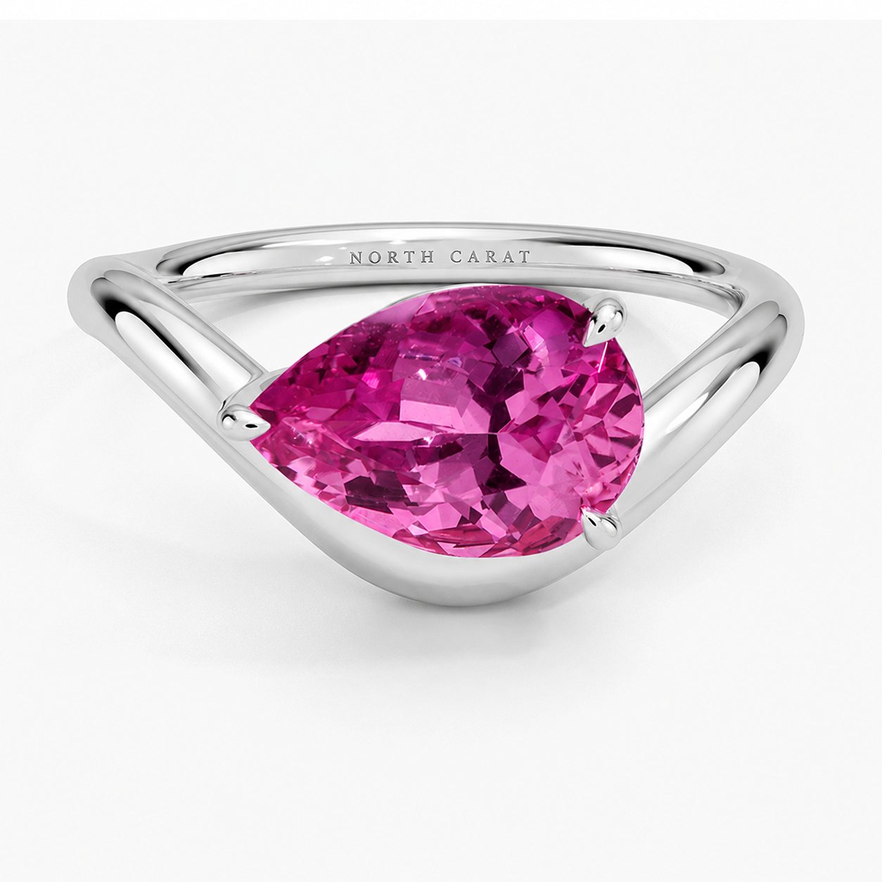 Pink Sapphire Statement Ring