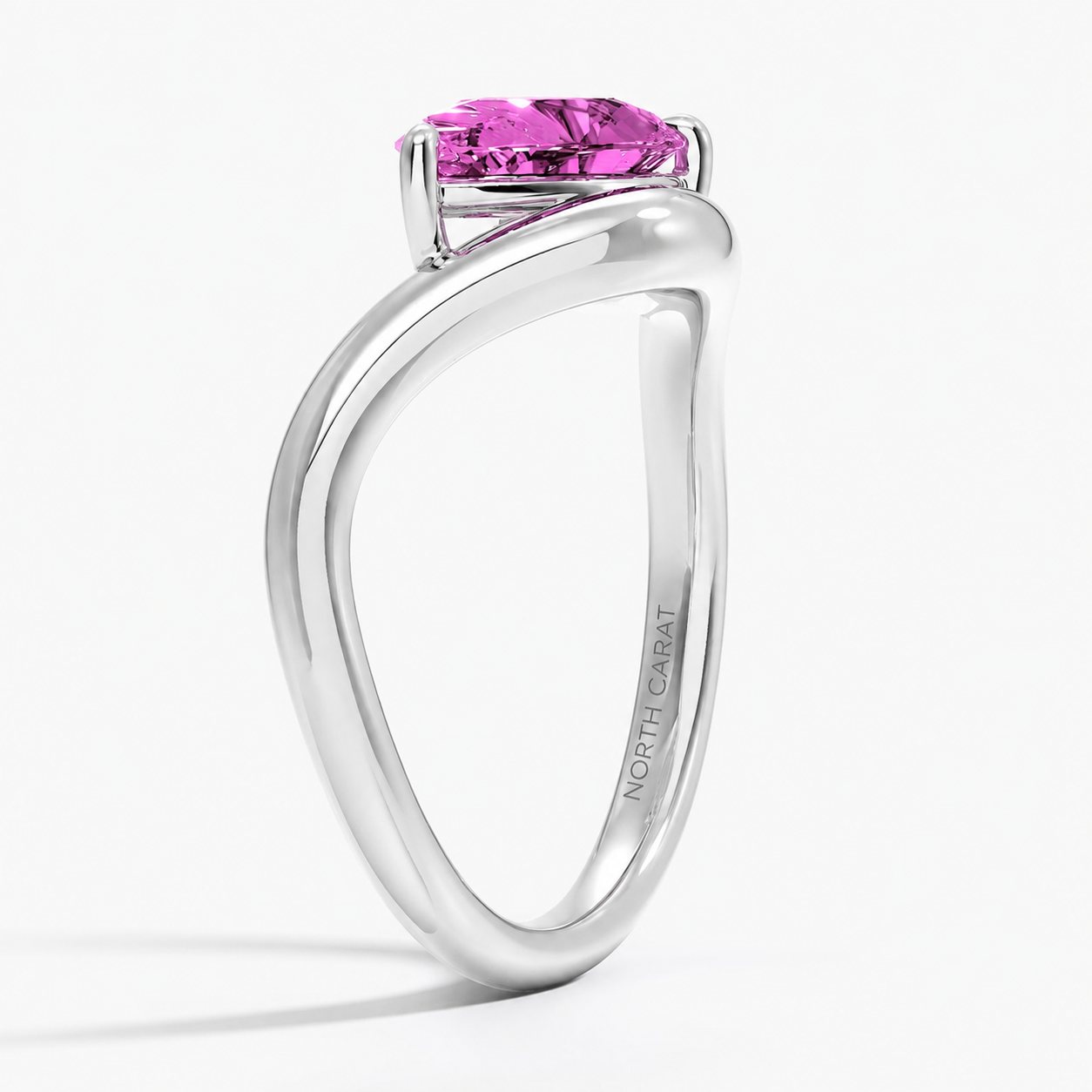 Pink Sapphire Statement Ring