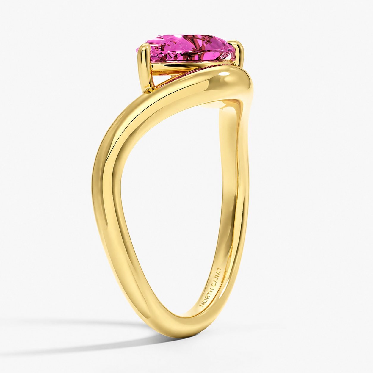 Pink Sapphire Statement Ring