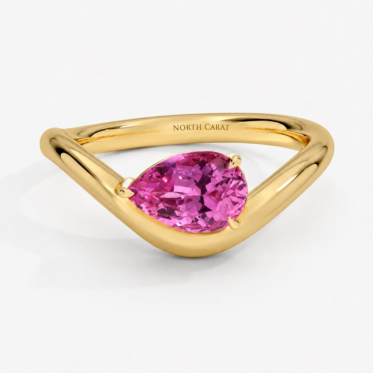 Pink Sapphire Statement Ring