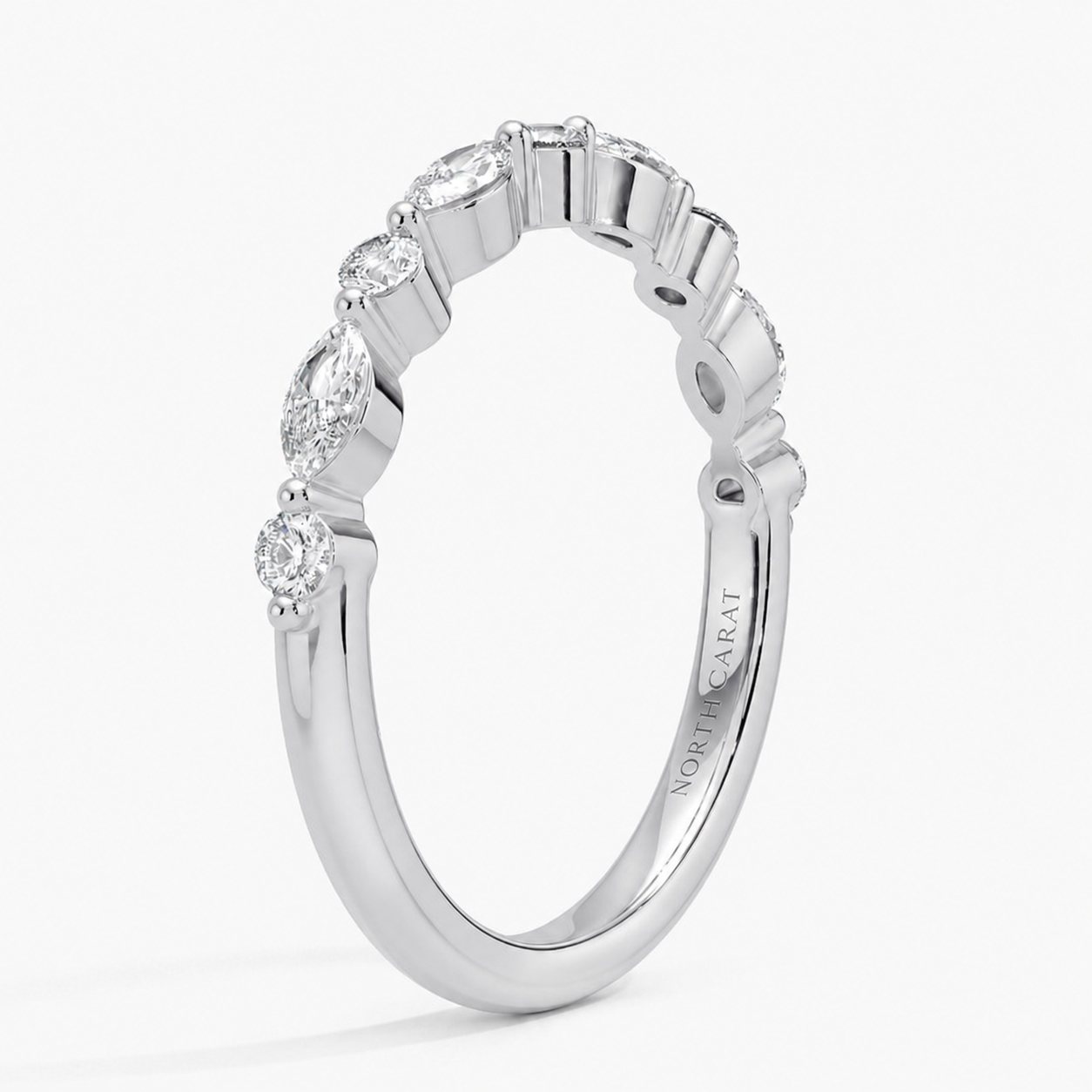Regal Half Pavé Band