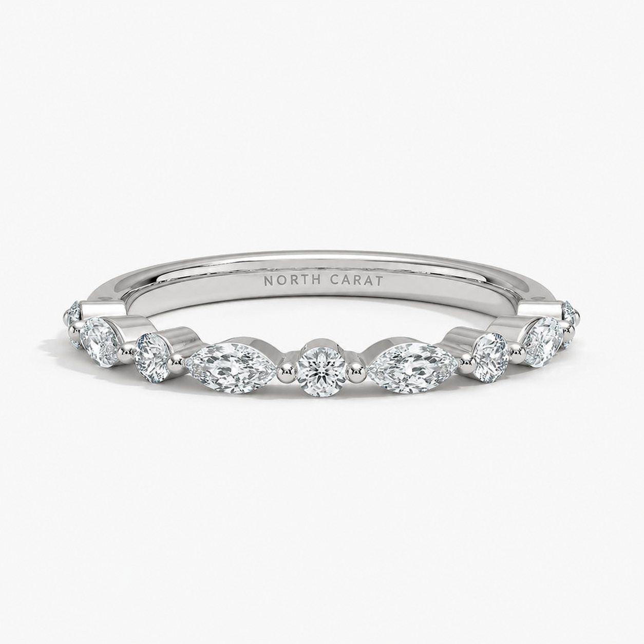 Regal Half Pavé Band