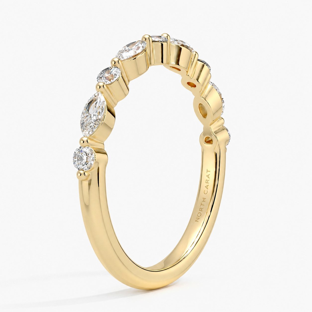 Regal Half Pavé Band