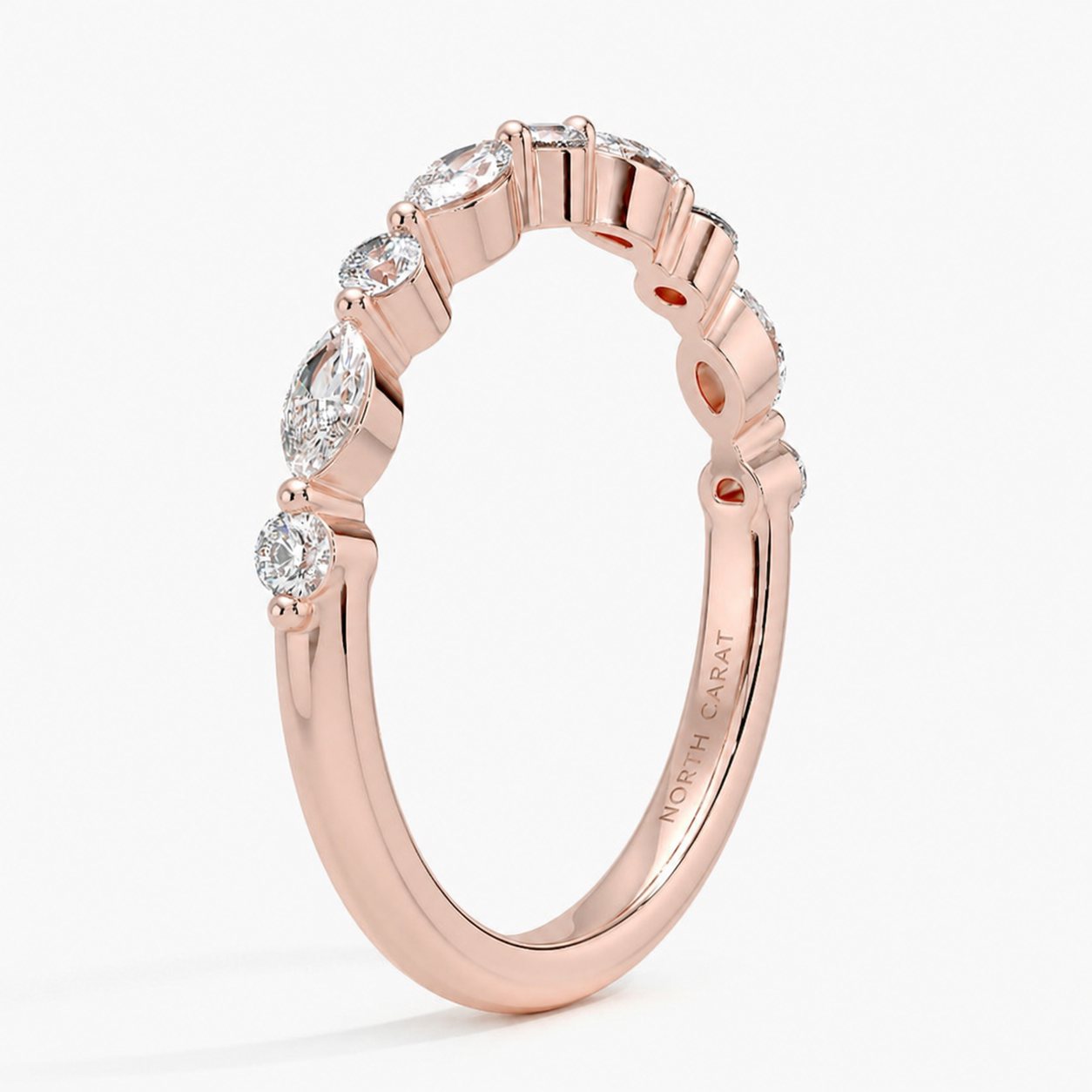 Regal Half Pavé Band