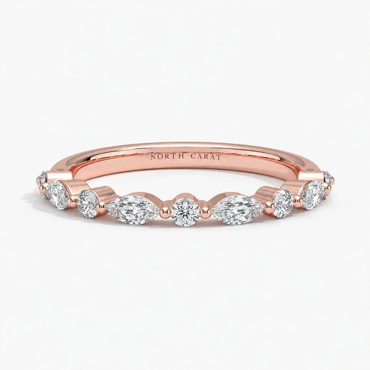 Regal Half Pavé Band