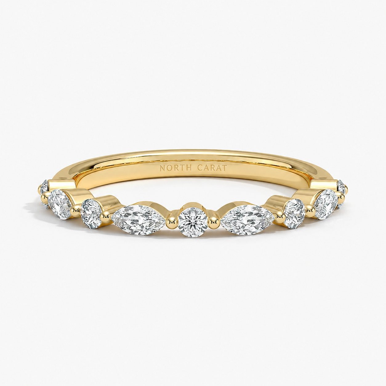 Regal Half Pavé Band