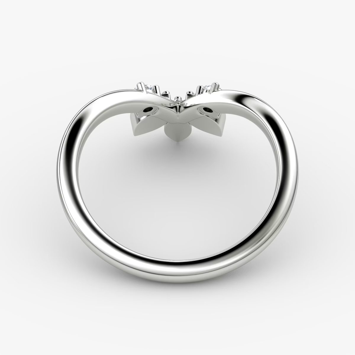 Floral Crown Diamond Band