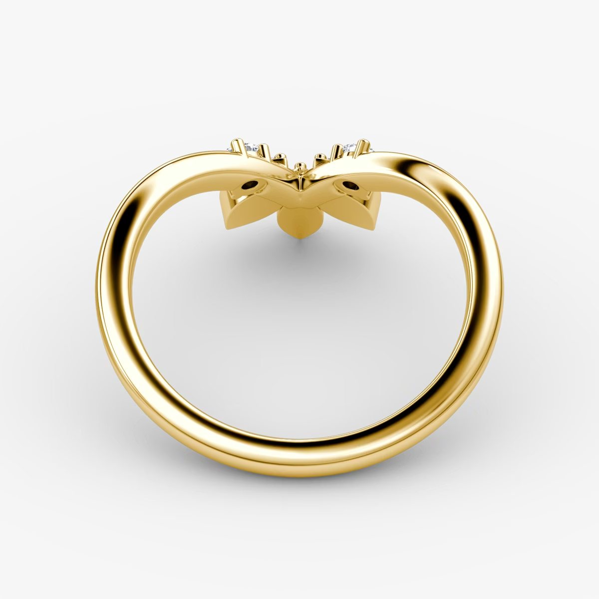 Floral Crown Diamond Band