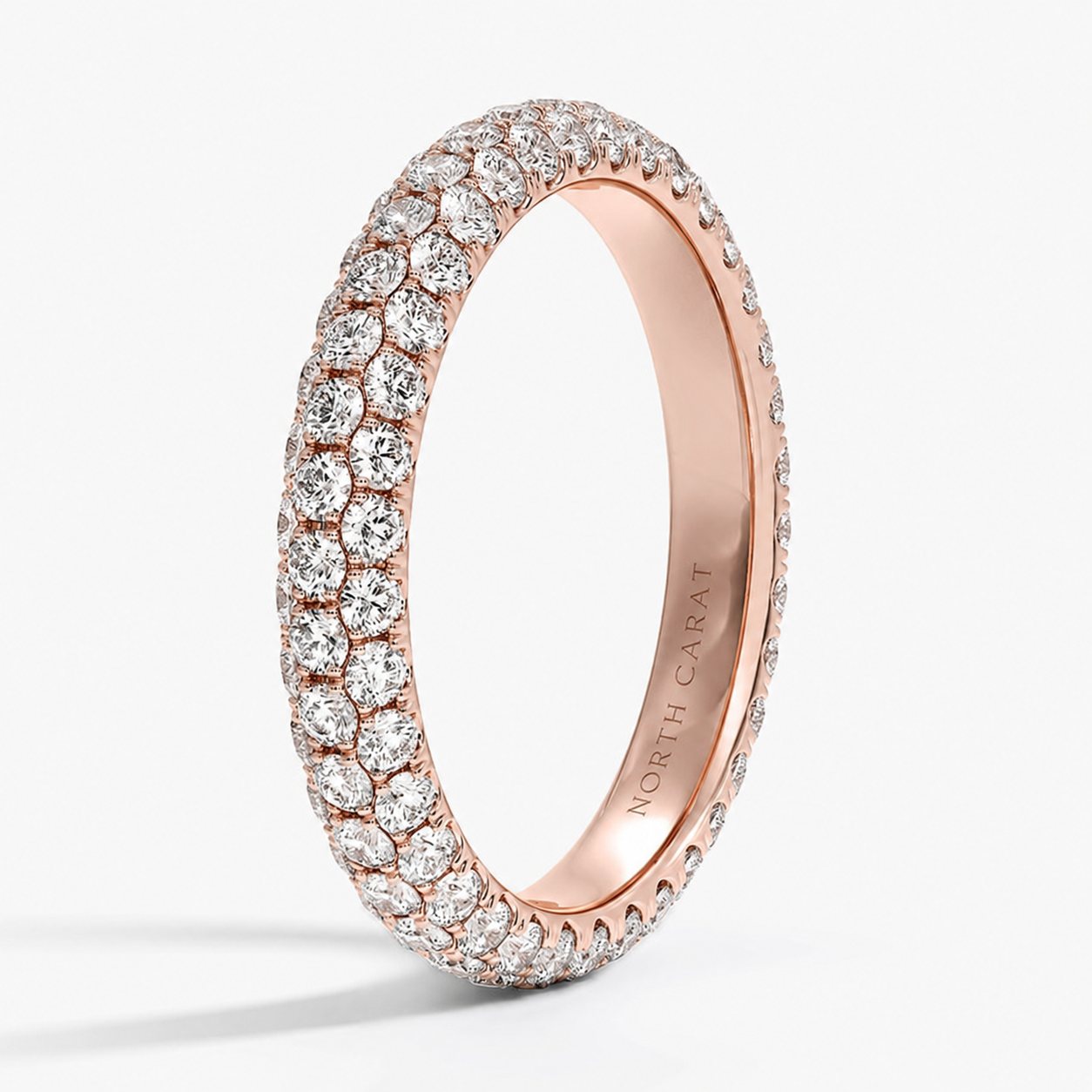Double Row Eternity Band