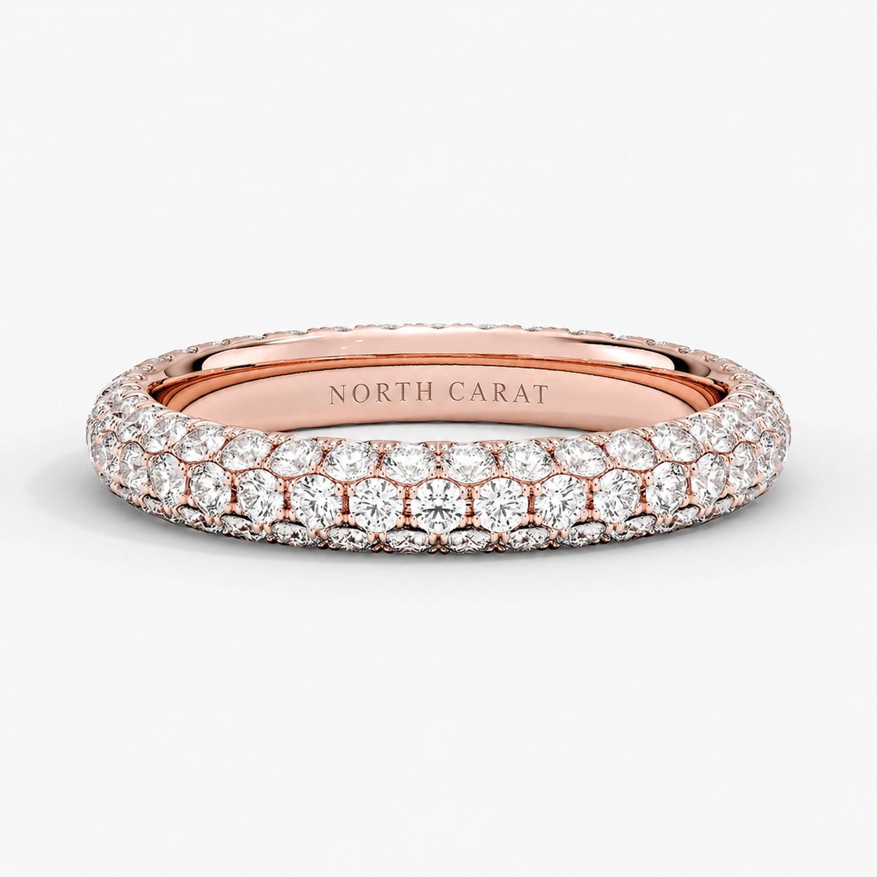 Double Row Eternity Band