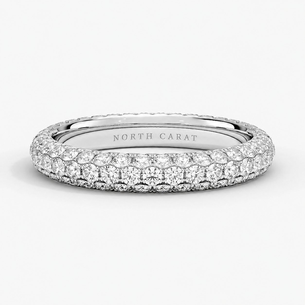 Double Row Eternity Band
