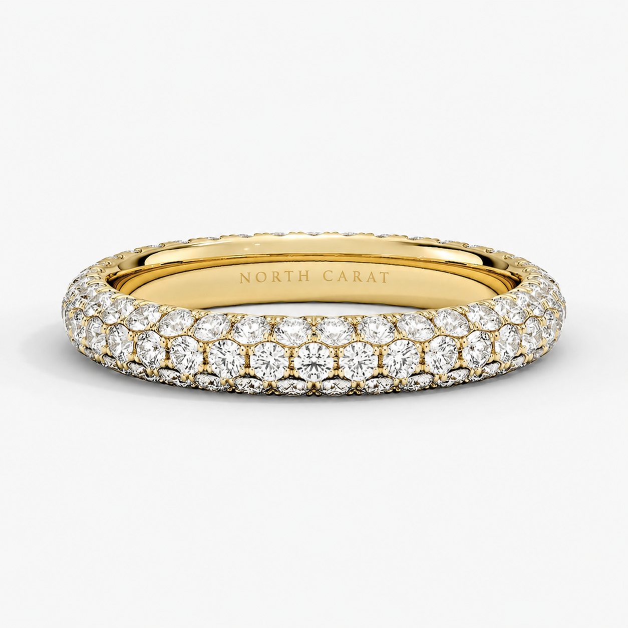 Double Row Eternity Band