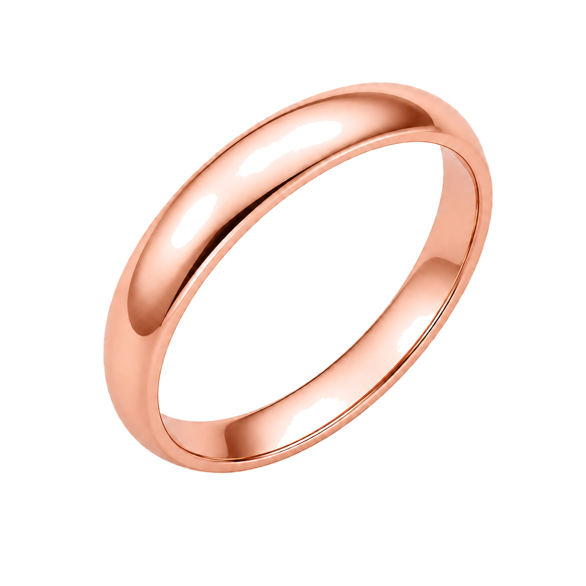 Rose Gold band shown in full on a transparent background.